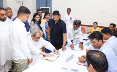 ହିଞ୍ଜିଳିରୁ ଷଷ୍ଠ ଥର ପାଇଁ ନାମାଙ୍କନ ଦାଖଲ କଲେ ନବୀନ ପଟ୍ଟନାୟକ