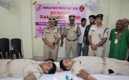 ଭୁବନେଶ୍ଵର ସହରାଞ୍ଚଳ ପୁଲିସର ମେଗା ରକ୍ତଦାନ ଶିବିର ଓ ବୃକ୍ଷରୋପଣ କାର୍ଯ୍ୟକ୍ରମ