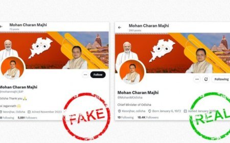 ମୁଖ୍ୟମନ୍ତ୍ରୀ ମୋହନ ଚରଣ ମାଝୀଙ୍କ ନାଁରେ ଫେକ୍ ଆଇଡି