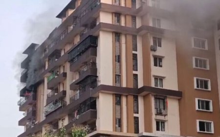 ଆୟତ୍ତ ହେଲା ଆପାର୍ଟମେଣ୍ଟ ନିଆଁ, ସମସ୍ତେ ସୁରକ୍ଷିତ ଉଦ୍ଧାର