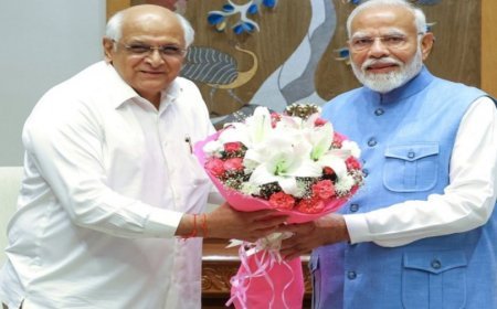 PM मोदी ने गुजरात के मुख्यमंत्री भूपेन्द्र पटेल को दी जन्मदिन पर शुभकामनाएं