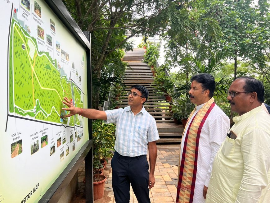 ଗୃହ ନିର୍ମାଣ ଓ ନଗର ଉନ୍ନୟନ ମନ୍ତ୍ରୀଙ୍କ ଆନନ୍ଦବନ ଓ ସହରର ପ୍ରମୁଖ ପାର୍କ ପରିଦର୍ଶନ
