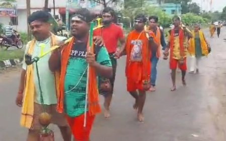 ତ୍ରିନେତ୍ରଙ୍କ ଜଳାଭିଷେକ ଲାଗି ଦୃଷ୍ଟିହୀନଙ୍କୁ ବାଟ ଦେଖାଇଲେ ଶ୍ରୀ ଜଗନ୍ନାଥ ଟ୍ରଷ୍ଟ