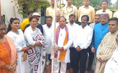 ରାଉରକେଲା ଜର୍ଣ୍ଣାଲିଷ୍ଟସ୍ ଆସୋସିଏସନ୍ ପକ୍ଷରୁ ୭୮ତମ ସ୍ବାଧୀନତା ଦିବସ ପାଳିତ