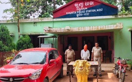 ଅଧା ମୂଲ୍ୟରେ ଗାଡ଼ି ଯୋଗାଇବା ଆଳରେ ଠକାମୀ :  ସ୍ୱାମୀ-ସ୍ତ୍ରୀ ଗିରଫ, ବୁଲେଟ ଓ କାର୍ ଜବତ