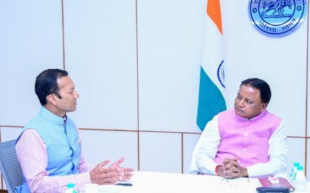 ଜିନ୍ଦଲ ଷ୍ଟିଲ ଆଣ୍ଡ ପାୱାରର ଅଧ୍ୟକ୍ଷ ନବୀନ ଜିନ୍ଦଲଙ୍କ ମୁଖ୍ୟମନ୍ତ୍ରୀଙ୍କ ସହ ସୌଜନ୍ୟମୂଳକ ସାକ୍ଷାତ