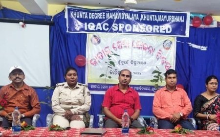 ଜାତୀୟ ସେବା ଯୋଜନା ଦିବସ ପାଳିତ ; ଗଛର ସୁରାକ୍ଷା ହିଁ ଆମମାନଙ୍କ ପ୍ରଥମ ଲକ୍ଷ୍ୟ ହେବା ଆବଶ୍ୟକ