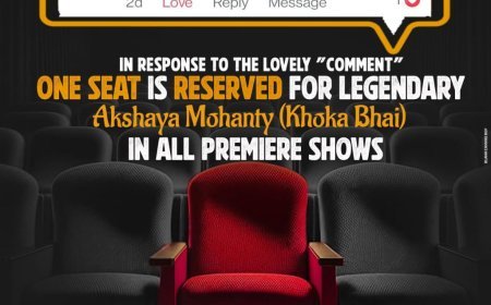 ଅକ୍ଟୋବର ୯ରେ "ଖୋକା ଭାଇ ତମ ପାଇଁ’, ଅକ୍ଷୟ ମହାନ୍ତିଙ୍କ ପାଇଁ ସ୍ୱତନ୍ତ୍ର ସିଟ୍‌