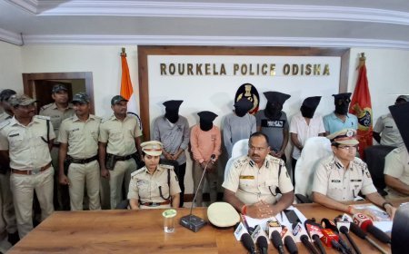 ବହୁ ଚର୍ଚ୍ଚିତ ନାବାଳିକା ଗଣଦୁଷ୍କର୍ମ ଘଟଣା ସମେତ ୪ଟି ଅପରାଧିକ ମାମଲାର ଖୁଲାସା କଲା ରାଉରକେଲା ପୋଲିସ୍