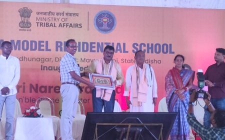 ଜି.ବି ନଗର ବ୍ଲକରେ ଏକଲବ୍ୟ ଆଦର୍ଶ ବିଦ୍ୟାଳୟ ଉଦଘାଟିତ, ଶିକ୍ଷା ହଁ ସଫଳତାର ଚାବି କାଠି
