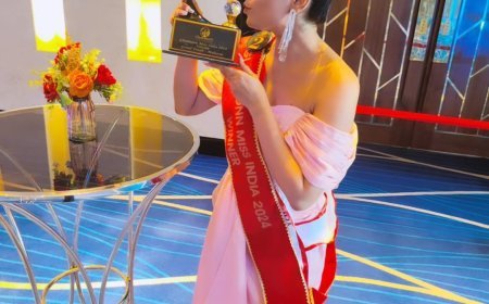 ଗ୍ଲାମନ ମିସ୍ ଇଣ୍ଡିଆ- ୨୦୨୪ ଟାଇଟେଲ ଜିତିଲେ ଓଡ଼ିଆ ମଡେଲ ରଶ୍ମି ନାୟକ