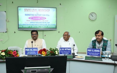 କୃଷକ ଉତ୍ପାଦକ ସଂଗଠନ ପାଇଁ ମାର୍କେଟିଂ ସହାୟତା ଉପରେ ରାଜ୍ୟସ୍ତରୀୟ କର୍ମଶାଳା