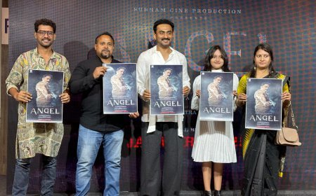 ଶୁଭମ୍ ସିନେ ପ୍ରଡ଼କସନ୍ ପ୍ରଯୋଜିତ ପ୍ରଥମ ଓଡ଼ିଆ ଚଳଚ୍ଚିତ୍ର "ଆଞ୍ଜେଲ"ର ମୋସନ୍ ପୋଷ୍ଟର ଲୋକାର୍ପଣ