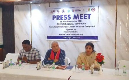 ସମ୍ବଲପୁରରେ ପର୍ଯ୍ୟଟନ ବିକାଶ ପାଇଁ ଅନ୍ତଃର୍ଜାତୀୟ ଯୁବ ସମ୍ମିଳନୀ (ଆଇୱାଇସିଟିଡି) ଘୋଷଣା