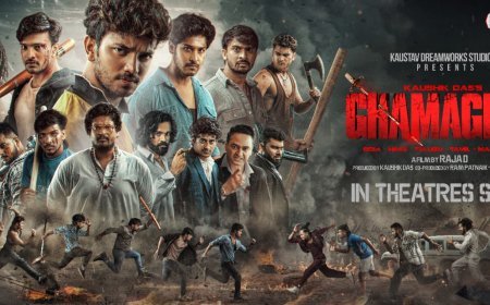 କୌତ୍ସବ ଡ୍ରିମ୍ ୱାର୍କ୍ସ ତରଫରୁ କଟକ ବାଲିଯାତ୍ରାରେ ରିଲିଜ ହେଲା ‘ଘମାଘୋଟ’ ଫିଲ୍ମର ପୋଷ୍ଟର