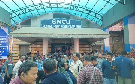 ବୁର୍ଲା ଭୀମସାରରୁ ଶିଶୁପୁତ୍ର ଚୋରି ଘଟଣା; ଶିଶୁପୁତ୍ର ଉଦ୍ଧାର, ଏସଏନସିୟୁରେ ଭର୍ତ୍ତି