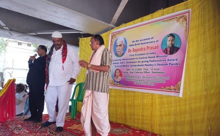 ‘ଭରସା ପରିବାର' ପକ୍ଷରୁ ଦୀପକ ପାଣ୍ଡେଙ୍କୁ ପଦ୍ମଶ୍ରୀ ପ୍ରଦାନ ପାଇଁ ଦାବି