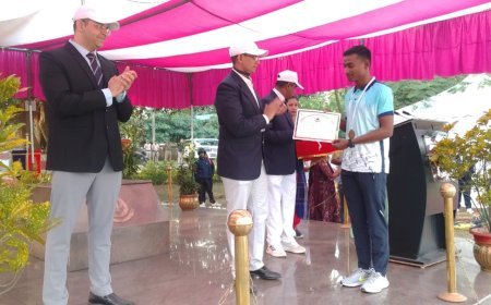 ରାଉରକେଲା ଜିଲ୍ଲା ପୋଲିସ୍ ଦ୍ବାରା ପ୍ରଥମ ବାର୍ଷିକ କ୍ରୀଡା ଓ ଖେଳକୁଦ-୨୦୨୪ର ସମାପନ