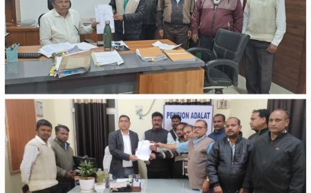 ଅତିରିକ୍ତ ଜିଲ୍ଲା ଶିକ୍ଷା ଅଧିକାରୀଙ୍କୁ ଦୁଇ ଦଫା ଦାବିପତ୍ର ପ୍ରଦାନ