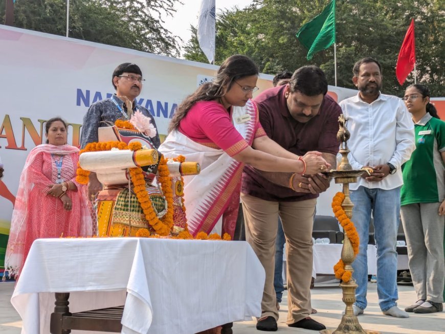 ନାରାୟଣ ଇ-ଟେକ୍ନୋ ସ୍କୁଲରେ ବାର୍ଷିକ କ୍ରୀଡା ପ୍ରତିଯୋଗିତା ଉଦଘାଟିତ