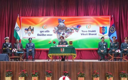 एनसीसी गणतंत्र दिवस शिविर 2025 में भाग लेने वाले 2,361 कैडेटों में रिकॉर्ड 917लड़कियां शामिल