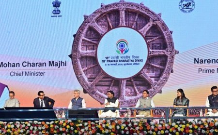 ଭୁବନେଶ୍ୱରରେ ପ୍ରବାସୀ ଭାରତୀୟ ଦିବସ ସମ୍ମେଳନ ଆରମ୍ଭ