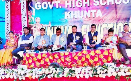 ଖୁଣ୍ଟା ହାଇସ୍କୁଲର ବାର୍ଷିକତ୍ସବ, ଶିକ୍ଷା ହିଁ  ପରିଚୟ ସୃଷ୍ଟିରେ ସହାୟକ ହୋଇଥାଏ