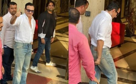 सैफ अली खान लीलावती अस्पताल से डिस्चार्ज