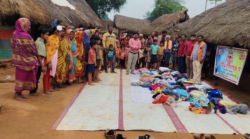 ଶ୍ରୀ ଜଗନ୍ନାଥ ଚାରିଟେବୁଲ ଟ୍ରଷ୍ଟ ପକ୍ଷରୁ "ନେପାଳ"ରେ ବସ୍ତ୍ର ବଣ୍ଟନ କାର୍ଯ୍ୟକ୍ରମ