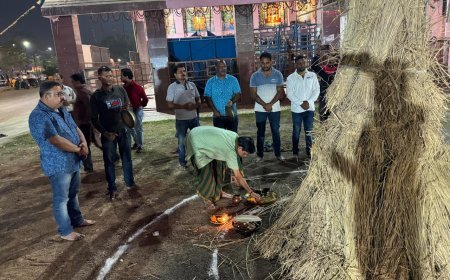 ସହିଦନଗର ଦୁର୍ଗା ପୂଜା ମଣ୍ଡପଠାରେ ଅଗ୍ନି ଉତ୍ସବ ଅନୁଷ୍ଠିତ