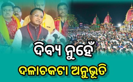 ରଥଯାତ୍ରା : ସରକାରଙ୍କ ବାକ୍ୟ ହେଲା ସତ୍ୟ, ଦିବ୍ୟ ନୁହେଁ - ଦଳାଚକଟା ଅନୁଭୂତି ନେଇ ଫେରିଲେ ଭକ୍ତ …