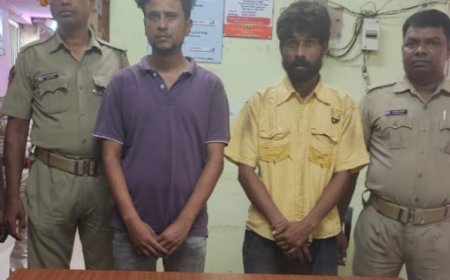 ଦୁଇ ବ୍ରାଉନ ସୁଗର ବେପାରୀ ଗିରଫ