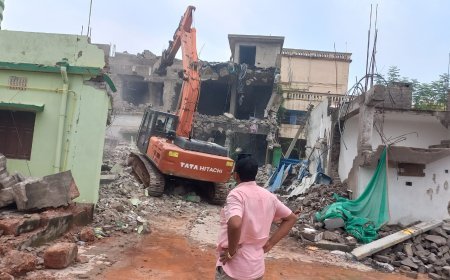 ପାଣ୍ଡରାରେ ଗଢ଼ିଥିଲେ ବେଆଇନ ବିଶାଳ ସାମ୍ରାଜ୍ଯ ; ତିନି ଦିନରେ ୭୦୦ଡିସିମିଲ ଜମି ଖାଲି