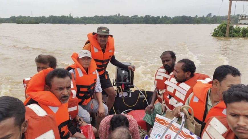ବନ୍ୟା ପ୍ରଭାବିତ ଜିଲ୍ଲାରେ ଓଡ୍ରାଫ ଟିମ୍ ନିୟୋଜିତ