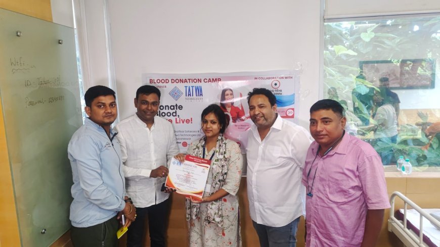 "ଜୟ ଓଡ଼ିଶା"ର ୧୧ତମ ରକ୍ତଦାନ ଶିବିର ଆୟୋଜିତ