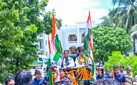 ରାଷ୍ଟ୍ରୀୟ ଏକତାକୁ ସୁଦୃଢ କରିବାରେ ତ୍ରିରଙ୍ଗା ଶୋଭାଯାତ୍ରା ମହତ୍ୱପୂର୍ଣ୍ଣ ଭୂମିକା ଗ୍ରହଣ କରିଛି : ମୁଖ୍ୟମନ୍ତ୍ରୀ