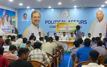 ଭୁବନେଶ୍ୱରରେ ଛାତ୍ର ସଂସଦ ନିର୍ବାଚନ ଲଢ଼ିବା ପାଇଁ ରଣନୀତି ଉପରେ ଆଲୋଚନା