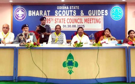 ସ୍କାଉଟ୍ସ୍ ଓ ଗାଇଡସ୍ ସଂଗଠନର ରାଜ୍ୟ ପରିଷଦ ବୈଠକ
