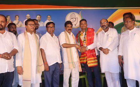 ବିଜେଡି ଛାତ୍ର ନେତା ହରିଶଙ୍କରଙ୍କ କଂଗ୍ରେସରେ ଯୋଗଦାନ