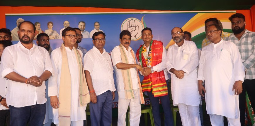ବିଜେଡି ଛାତ୍ର ନେତା ହରିଶଙ୍କରଙ୍କ କଂଗ୍ରେସରେ ଯୋଗଦାନ