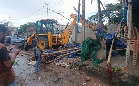 ରେଳଷ୍ଟସନ ସଂପ୍ରସାରଣ ଲାଗି ହଟିଲା ଜବରଦଖଲ