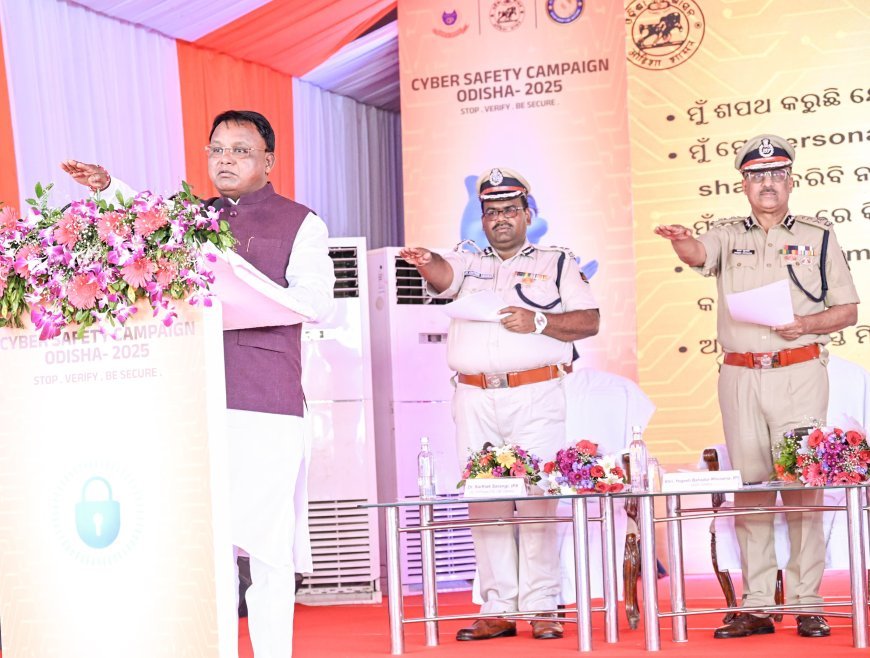 ସାଇବର ସୁରକ୍ଷା ପାଇଁ ବିଭାଗରେ ୧୧୨୭ଟି ନୂତନ ପୋଲିସ ପଦବୀ ସହ ୧୭୦ଟେକ୍ନିକାଲ ଏକ୍ସପର୍ଟଙ୍କୁ ଖୁବଶୀଘ୍ର ନିଯୁକ୍ତି ଦିଆଯିବ : ମୁଖ୍ୟମନ୍ତ୍ରୀ