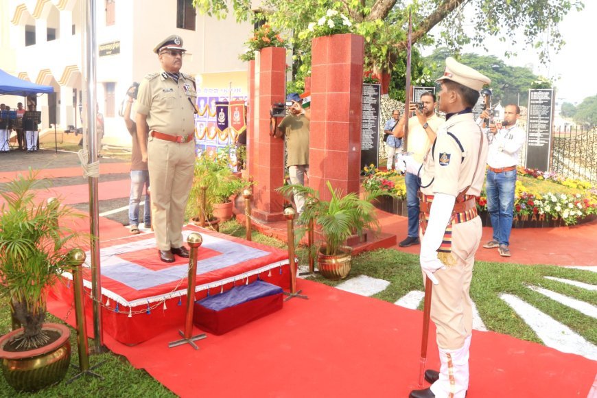 ୬୬ତମ ପୋଲିସ ଶହୀଦ ସ୍ମୃତି ଦିବସ ପାଳିତ