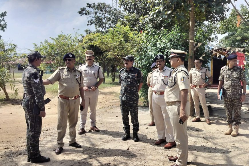 ଉପ-ନିର୍ବାଚନ ପାଇଁ ସୁରକ୍ଷା ବ୍ୟବସ୍ଥାର ସମୀକ୍ଷା କଲେ ଡିଜିପି