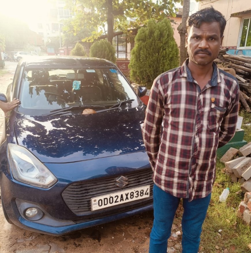 ଡ୍ରାଇଭର ଚାକିରୀ ପାଇଁ ଆସି ଖାଇବାକୁ କହି ନେଇଗଲେ ଗାଡ଼ି, ନୟାଗଡ଼ରୁ ଗିରଫ କଲା ପୋଲିସ