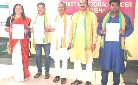 ରାଜ୍ୟ ନିର୍ବାଚନ ଅଧିକାରୀଙ୍କ ନିକଟରେ ନୂଆପଡ଼ାର ୧୦୮ଟି ସମ୍ବେଦନଶୀଳ ବୁଥ୍‌ର ତାଲିକା ଦାଖଲ କଲା ବିଜେପି