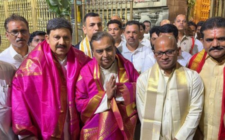 ରାଜସ୍ଥାନର ନାଥଦ୍ୱାରାରେ ମୁକେଶ ଅମ୍ବାନୀଙ୍କ 'ଯାତ୍ରୀ ଏବଂ ବରିଷ୍ଠ ସେବାସଦନ' ପ୍ରକଳ୍ପ ଘୋଷଣା