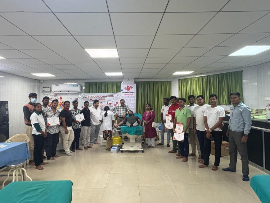 ଜୟ ଓଡ଼ିଶାର ୨୩ତମ ରକ୍ତଦାନ ଶିବିର ; ଜୟ ଓଡ଼ିଶା ଏବଂ ଖାଓଗଲି ଓନର୍ ଆସୋସିଏସନର ମିଳିତ ଆନୁକୁଲ୍ୟରେ ରକ୍ତଦାନ