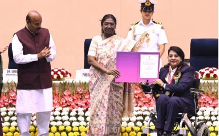 राष्ट्रपति ने वर्ष 2025के लिए राष्ट्रीय दिव्यांगजन सशक्तिकरण हेतु पुरस्कार प्रदान किए