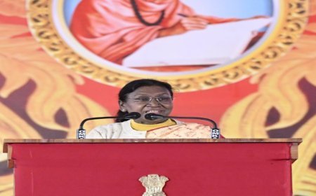 युवा सशक्तिकरण और आंतरिक दृढ़ता को बढ़ावा देने के लिए आध्यात्मिक मार्गदर्शन आवश्यक है : राष्ट्रपति द्रौपदी मुर्मु